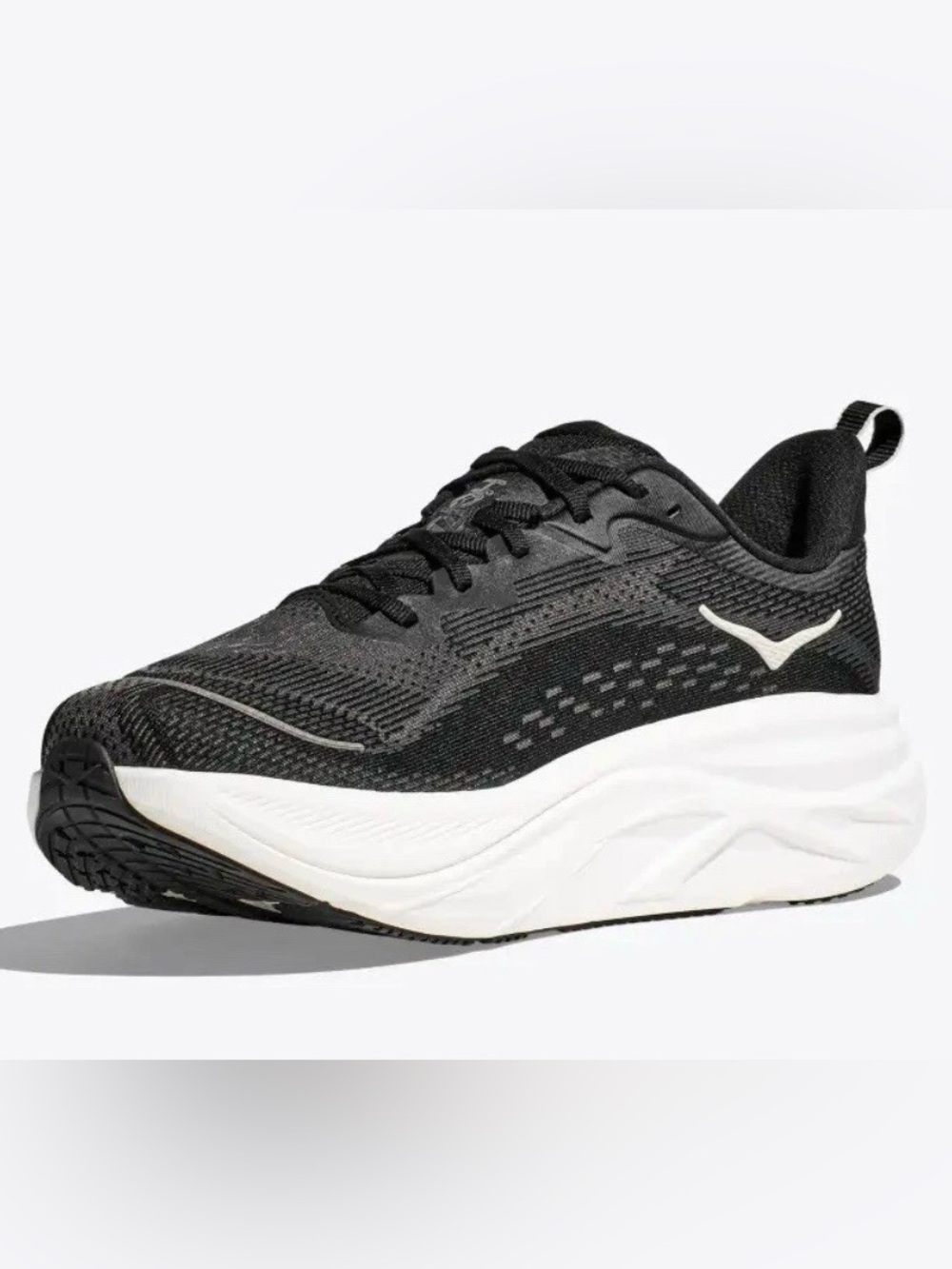 Hoka ONE ONE 🔥 Skyflow Black Athletic Running Sneakers Size 12 1155111 BWHT NEW - Picture 11 of 14